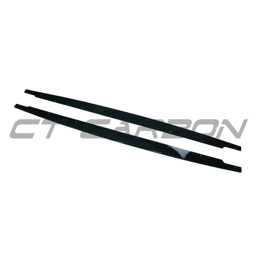 BMW M3 E90/E92 2006-2013 GLOSS BLACK SIDE SKIRTS - V2