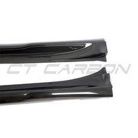 PORSCHE TAYCAN 2020-2024 CARBON FIBRE SIDE SKIRTS