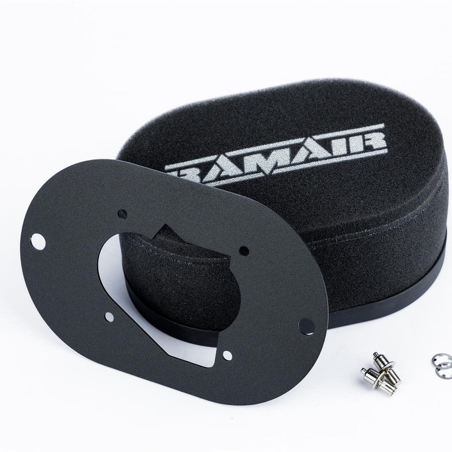 Carburettor Foam Air Filter with Baseplate to fit Weber 32/34 DMTL, DMTR, DATR - 25mm Internal Height