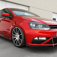 Maxton Design - FRONT RACING SPLITTER VW POLO MK5 GTI FACELIFT (2015-2017)