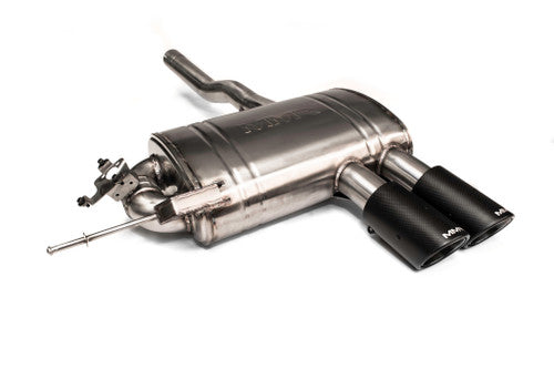 MMX Mini F56 Full System - Sports Cat With Thermal Coating & Cat - Back Exhaust With Valves MMX Mini F56 Full System - Sports Cat With Thermal Coating & Cat - Back Exhaust With Valves MMR26-1401