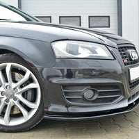 Maxton Design - FRONT SPLITTER V.2 AUDI S3 8P (FACELIFT MODEL) 2009-2013