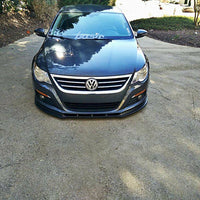Maxton Design - FRONT SPLITTER VW PASSAT CC PREFACE MODEL, STANDARD BUMPER