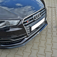 Maxton Design - FRONT SPLITTER AUDI S3 SPORTBACK / AUDI A3 8V SLINE SPORTBACK (2013-2016)