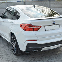 Maxton Design - CENTRAL REAR SPLITTER BMW X4 M-PACK (WITHOUT A VERTICAL BAR)