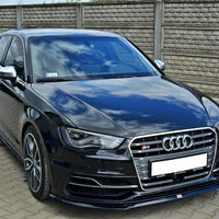 Maxton Design - FRONT SPLITTER AUDI S3 SPORTBACK / AUDI A3 8V SLINE SPORTBACK (2013-2016)