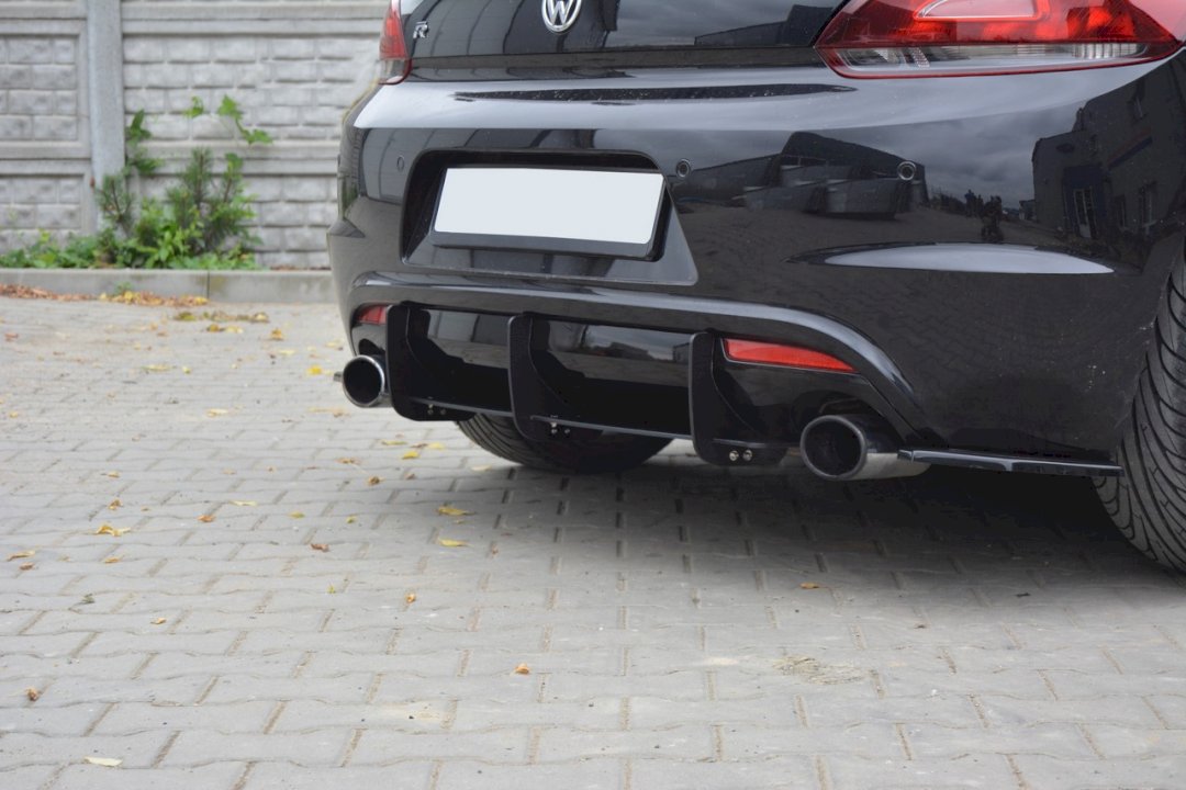 Maxton Design - VW SCIROCCO R REAR DIFFUSER & REAR SIDE SPLITTERS