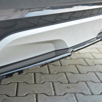 Maxton Design - CENTRAL REAR SPLITTER BMW X4 M-PACK (WITHOUT A VERTICAL BAR)