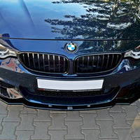Maxton Design - Front Splitter V.1 BMW 4 Coupe / Gran Coupe / Cabrio M-Pack F32 / F36 / F33