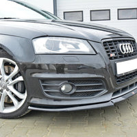 Maxton Design - FRONT SPLITTER V.1 AUDI S3 8P (FACELIFT MODEL) 2009-2013