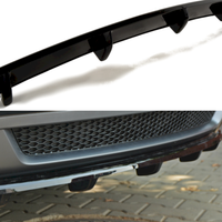 Maxton Design - CENTRAL REAR SPLITTER AUDI A5 S-LINE 8T COUPE / SPORTBACK (WITH A VERTICAL BAR)