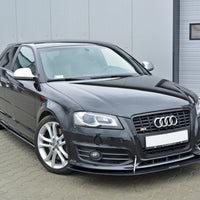 Maxton Design - FRONT RACING SPLITTER AUDI S3 8P (FACELIFT MODEL) 2009-2013