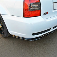 Maxton Design - REAR SPLITTER AUDI RS4 B5 (WITH A VERTICAL BAR)