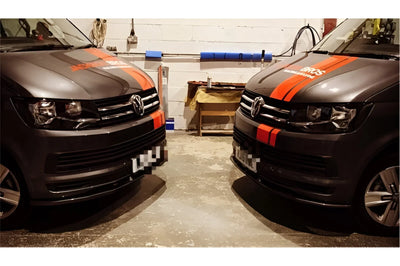 VW T6 Transporter Front Splitter