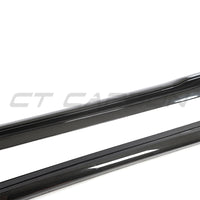 PORSCHE TAYCAN 2020-2024 CARBON FIBRE SIDE SKIRTS
