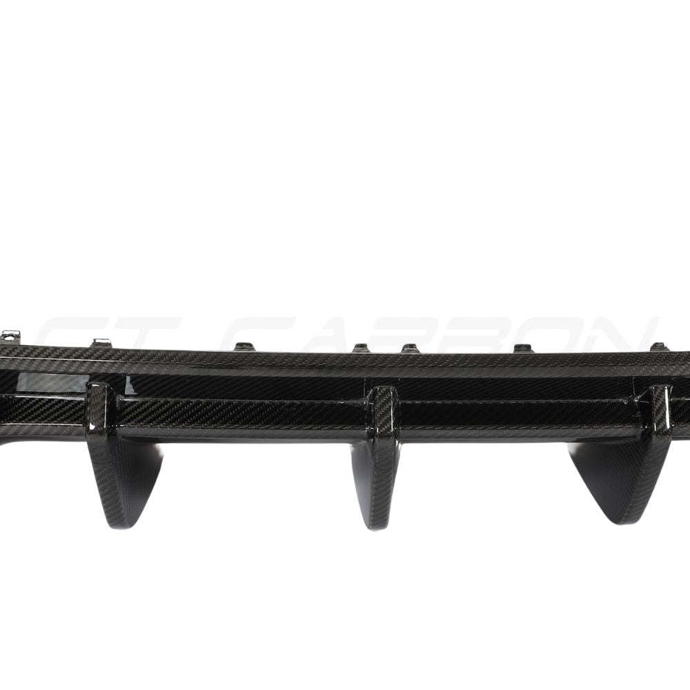 AUDI RS3 8Y 2022-2024 SALOON CARBON FIBRE DIFFUSER V1 - CT DESIGN