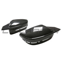 BMW G14/G15/G16 8 SERIES 2018+ LHD DRY CARBON FIBRE MIRRORS - V1