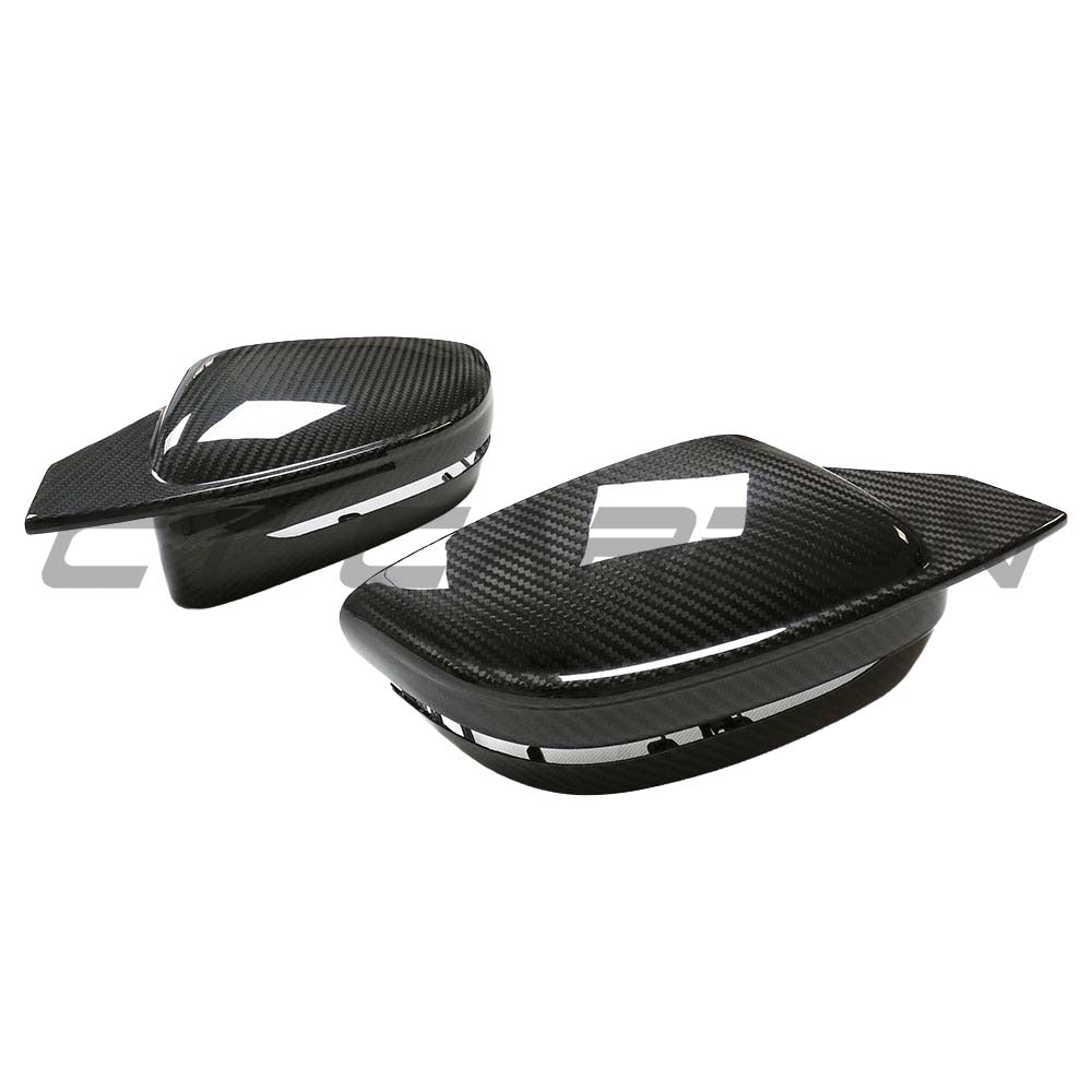 BMW G14/G15/G16 8 SERIES 2018+ LHD DRY CARBON FIBRE MIRRORS - V1