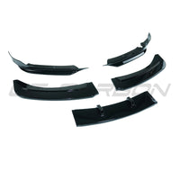 BMW 3 SERIES E90/E91 LCI SE 2009-2011 GLOSS BLACK SPLITTER - V5