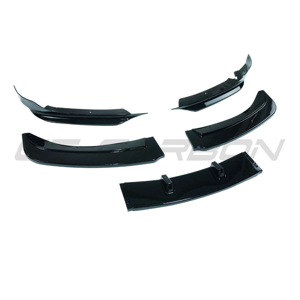 BMW 3 SERIES E90/E91 LCI SE 2009-2011 GLOSS BLACK SPLITTER - V5