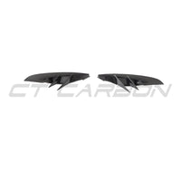 TOYOTA SUPRA 2019+ A90 CARBON FIBRE FRONT BUMPER VENT TRIM