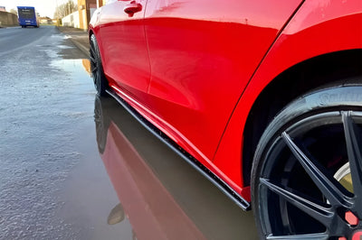 Focus MK4 ST/ST-Line Side Skirt Extensions (Gloss Black)