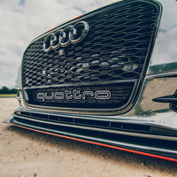 Maxton Design - FRONT RACING SPLITTER AUDI A6 C7 S-LINE (2 SPLITTERS = 1 SET) (2011-2014)
