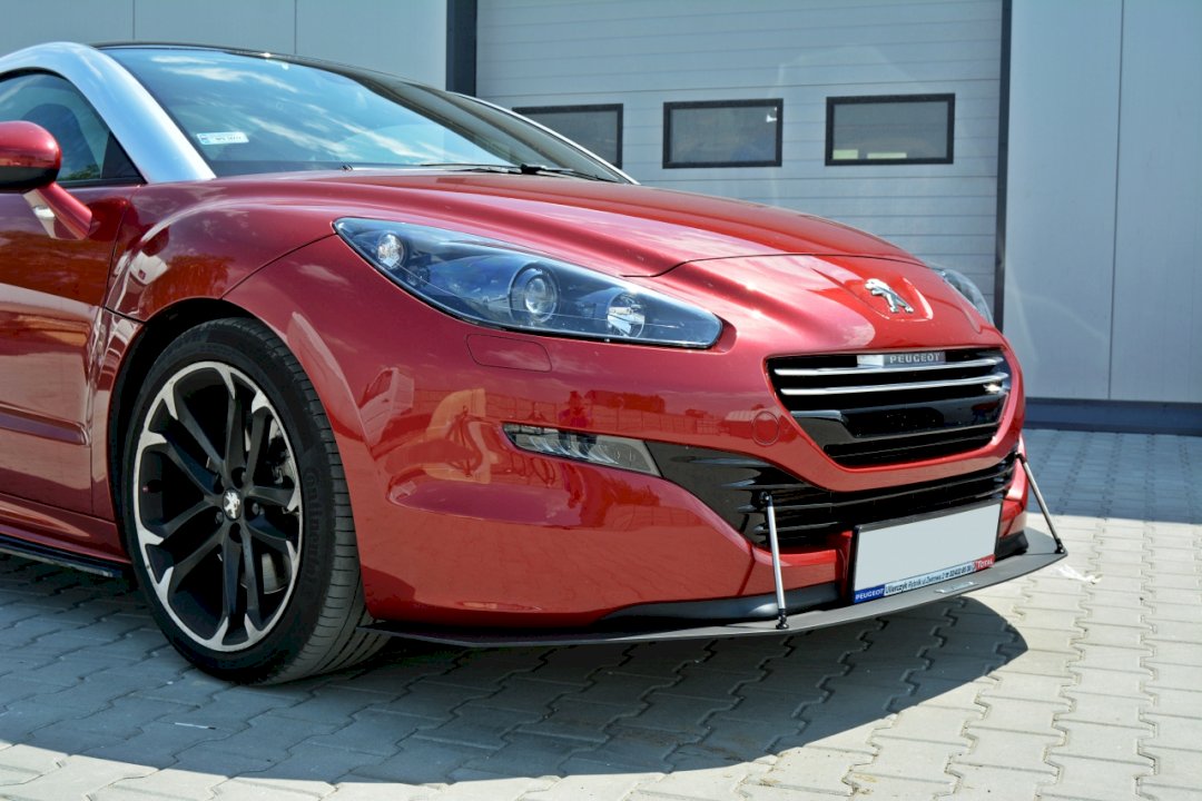 Maxton Design - FRONT RACING SPLITTER PEUGEOT RCZ FACELIFT (2012-15)