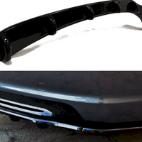 Maxton Design - Central Rear Splitter (Vertical Bars) BMW 3 E46 Coupe M-Pack