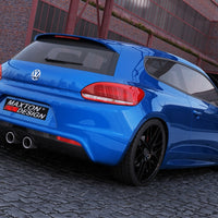 Maxton Design - REAR VALANCE VW SCIROCCO III R WITH 2 EXHAUST HOLES