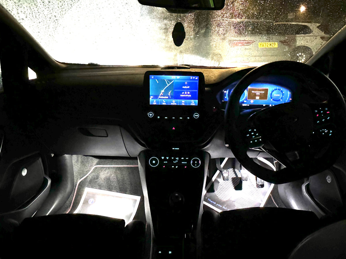 MK8 / MK8.5 Ford Fiesta - Ultra Bright OEM Style Footwell Light Unit Upgrade