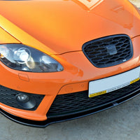 Maxton Design - FRONT SPLITTER V.2 SEAT LEON MK2 CUPRA / FR (FACELIFT)