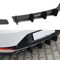 Maxton Design - REAR DIFFUSER SEAT LEON MK3 FR HATCHBACK (2012-2016)