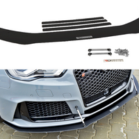 Maxton Design - FRONT RACING SPLITTER AUDI RS3 8VA SPORTBACK PRE-FACELIFT