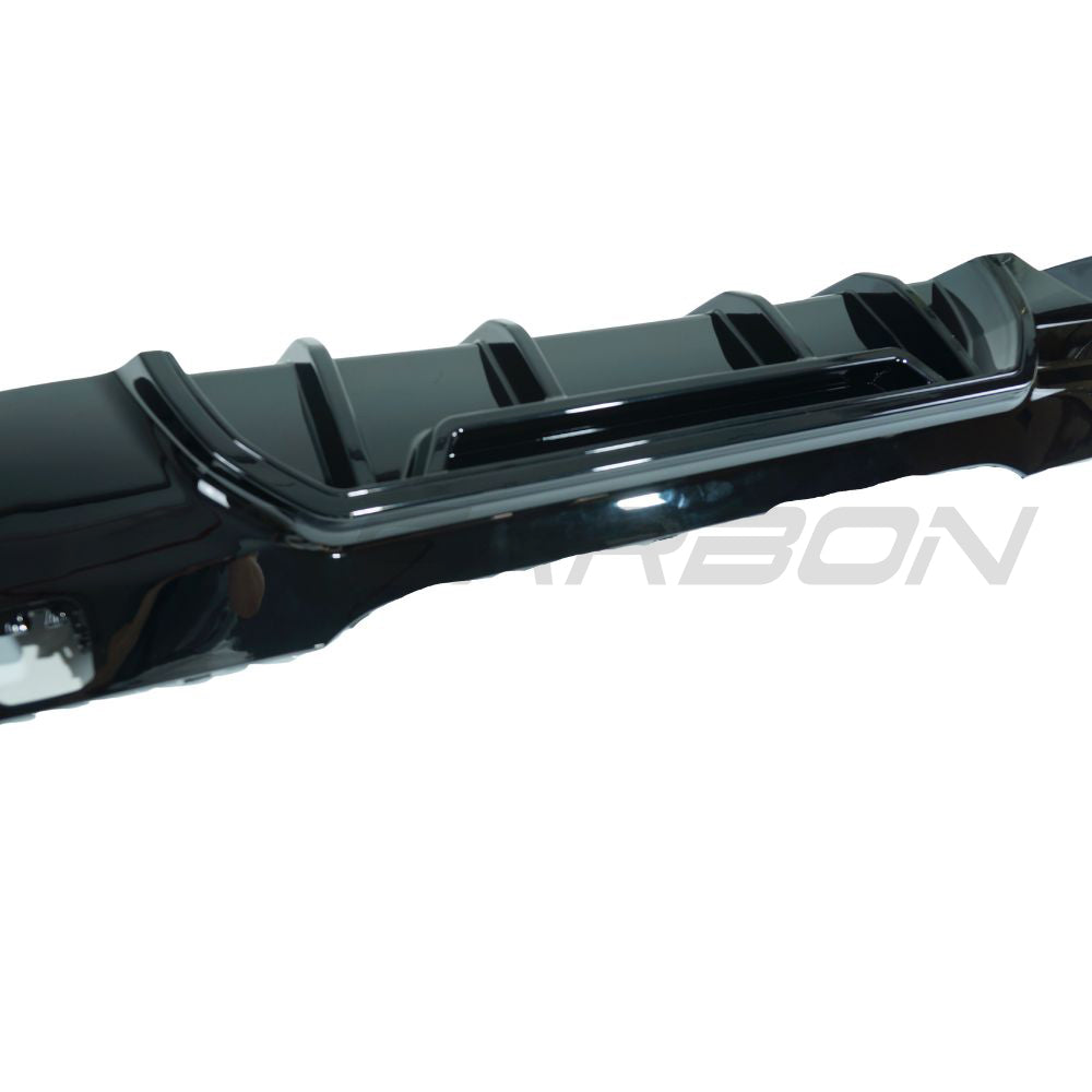 BMW F40 1 SERIES 2019-2024 GLOSS BLACK DIFFUSER - SINGLE EXIT - V1
