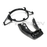 MERCEDES AMG CARBON FIBRE STEERING WHEEL TRIM
