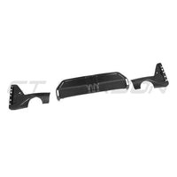 BMW 3 SERIES G20/G21 2022+ LCI CARBON FIBRE DIFFUSER - ROUND TIPS - V1