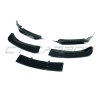 BMW 3 SERIES E90/E91 LCI SE 2009-2011 GLOSS BLACK SPLITTER - V5
