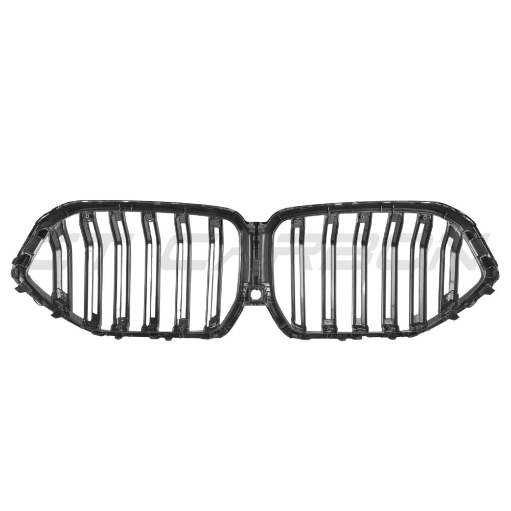 BMW X6 G06 & X6M F96 2019-2022 DOUBLE SLAT PRE-PREG CARBON FIBRE GRILLE