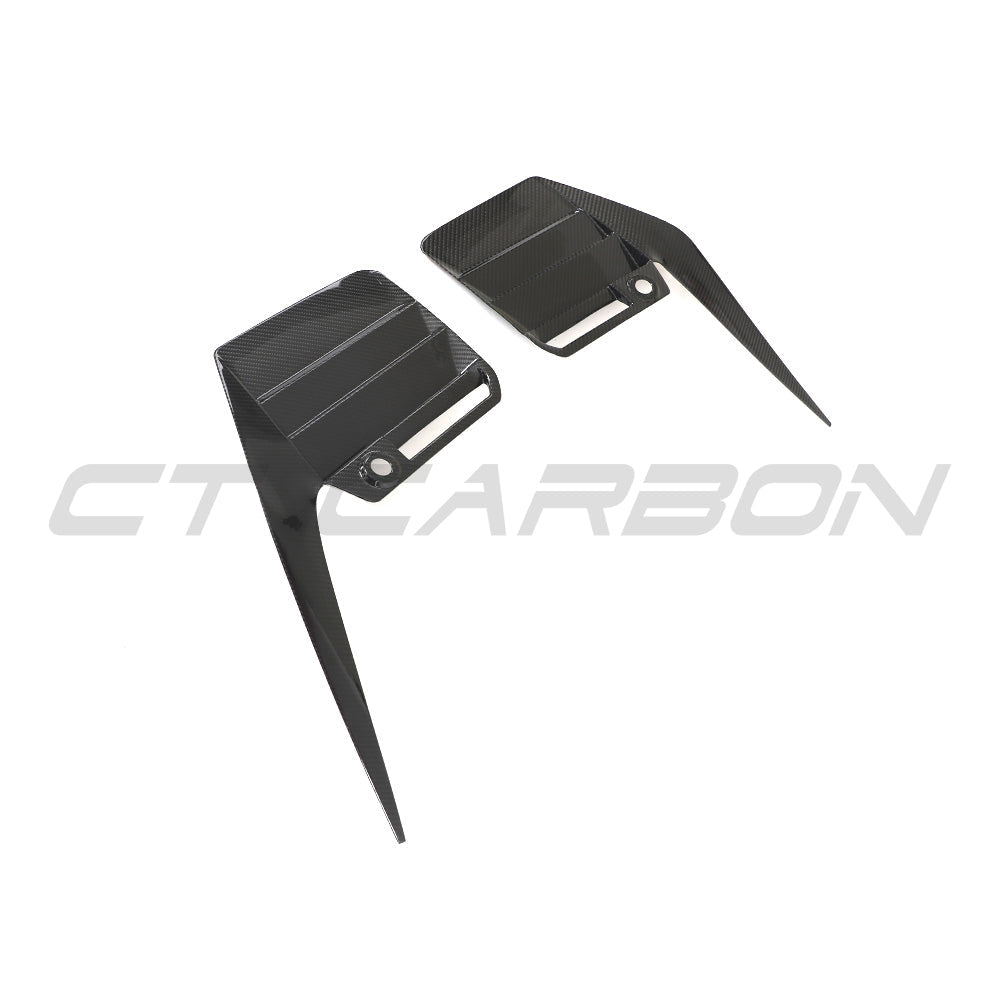 BMW G87 M2 2023+ CARBON FIBRE REAR BUMPER TRIM - V2