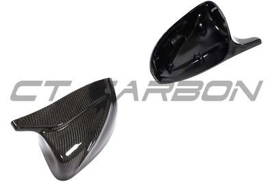 AUDI A3 S3 RS3 8V CARBON FIBRE MIRROR COVERS V2 - WITHOUT LANE ASSIST