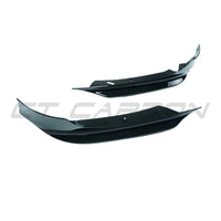 BMW E90/E91 3 SERIES LCI SE 2009-2011 GLOSS BLACK SPLITTER CORNERS - V1