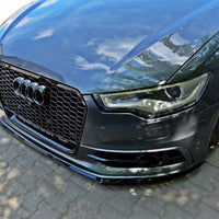 Maxton Design - FRONT SPLITTER V.2 AUDI S6 / A6 C7 S-LINE (2011-2014)