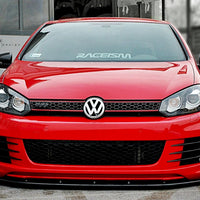 Maxton Design - FRONT SPLITTER VER.2 VW GOLF VI (FOR GOLF GTI 35TH)
