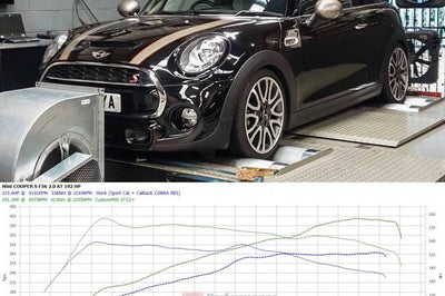 Cobra Exhausts - Mini (Mk3) JCW (F56) Sports Cat / De-Cat Downpipe Performance Exhaust