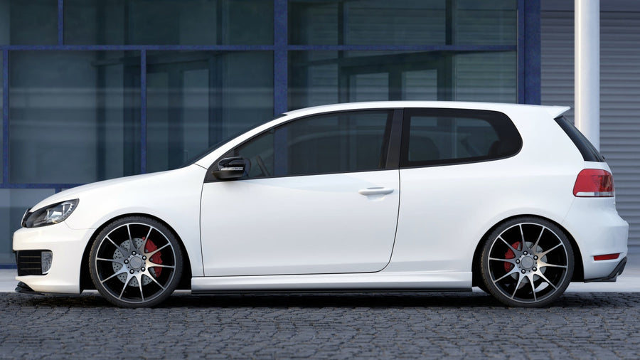Maxton Design - SIDE SKIRTS DIFFUSERS VW GOLF VI GTI 35TH / R20
