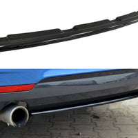 Maxton Design - Central Rear Splitter BMW 4 Coupe / Gran Coupe / Cabrio M-Pack F32 / F36 / F33