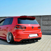 Maxton Design - REAR DIFFUSER & REAR SIDE SPLITTERS VW GOLF MK6 GTI / 35TH