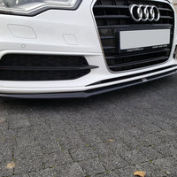 Maxton Design - FRONT SPLITTER V.2 AUDI S6 / A6 C7 S-LINE (2011-2014)