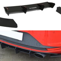 Maxton Design - SEAT LEON III CUPRA REAR DIFFUSER & REAR SIDE SPLITTERS
